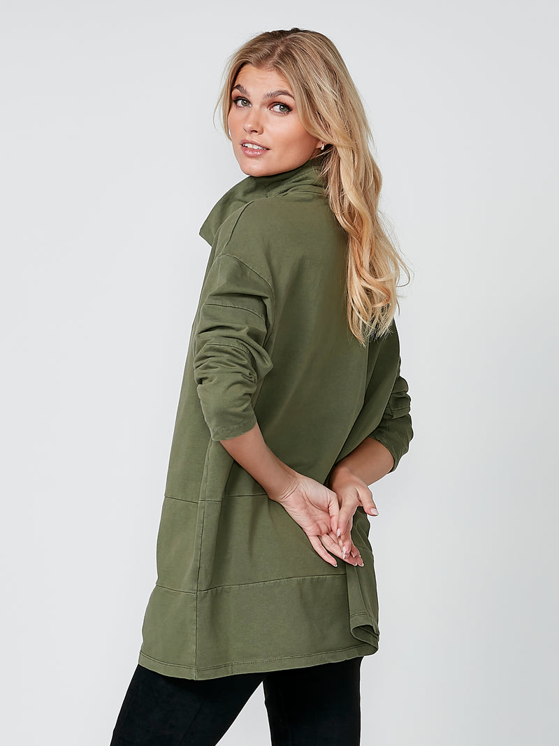 NÜ Blouse pull OLLI Blouses 308 Cactus Green