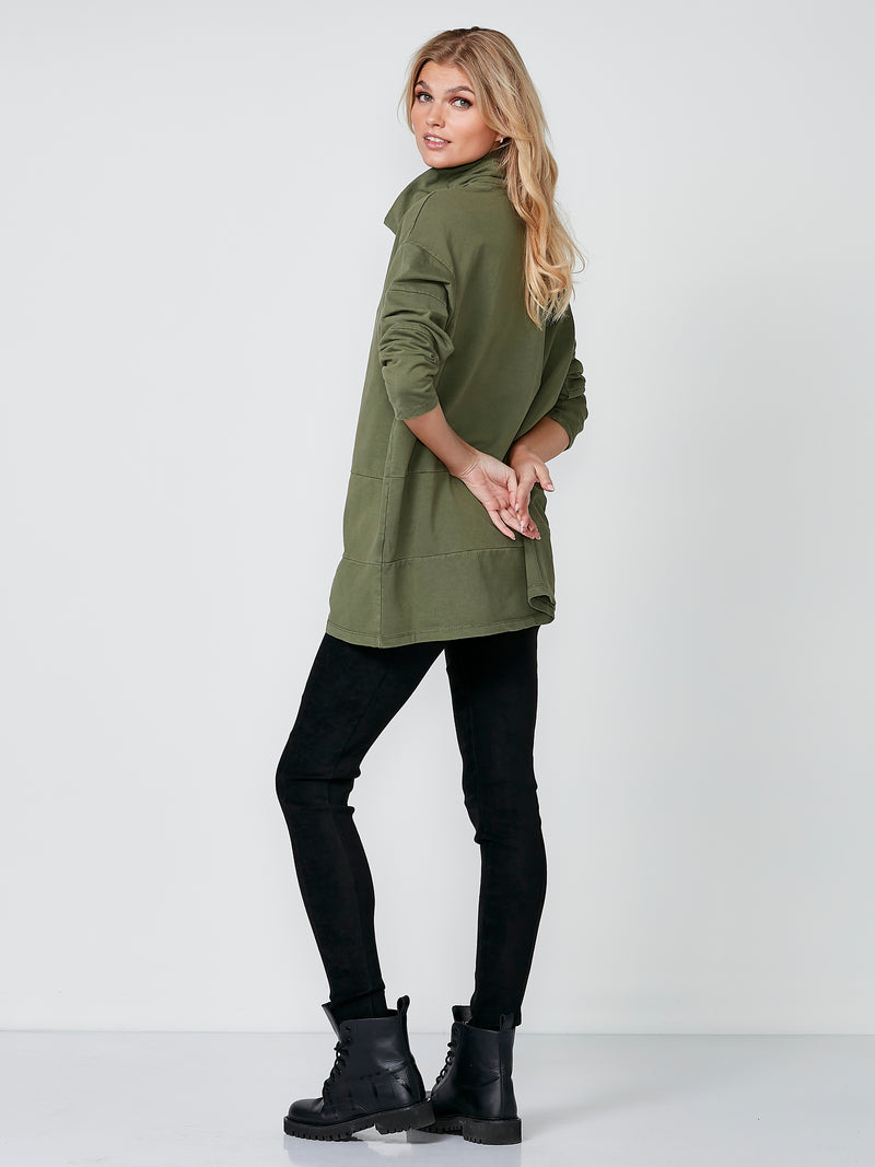 NÜ Blouse pull OLLI Blouses 308 Cactus Green