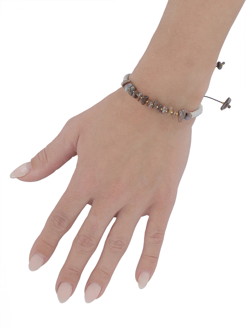 NÜ Bracelet Uly Accessoires 110 creme mix