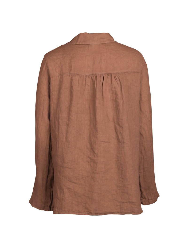 NÜ Chemise POLETTE Chemises 286 Mocca Mousse