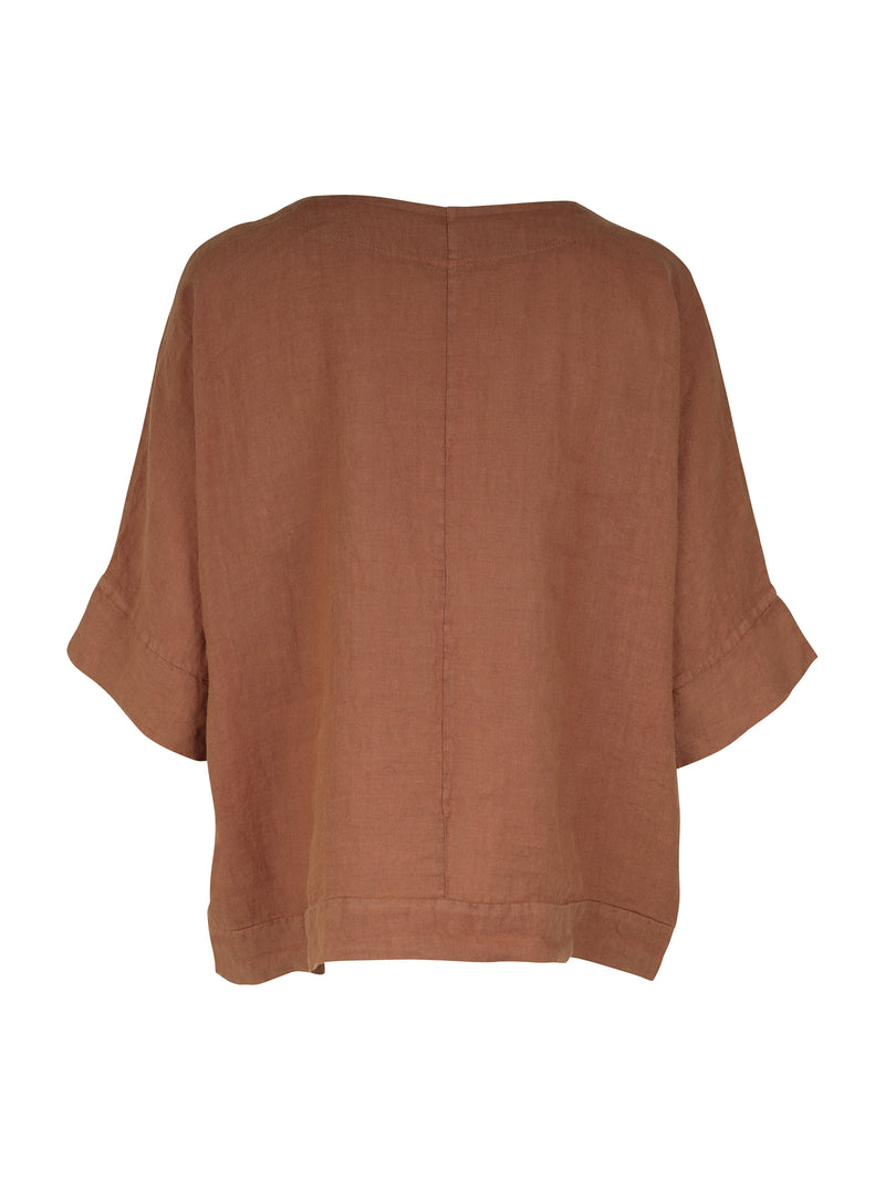 NÜ Chemise POLETTE Hauts et t-shirts 286 Mocca Mousse