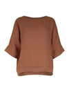 NÜ Chemise POLETTE Hauts et t-shirts 286 Mocca Mousse