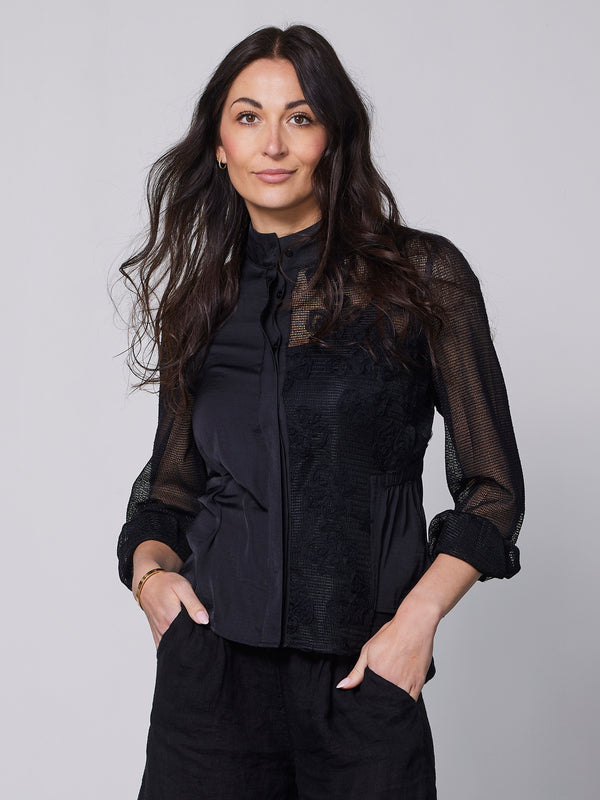 NÜ Chemise YALDA Chemises Noir