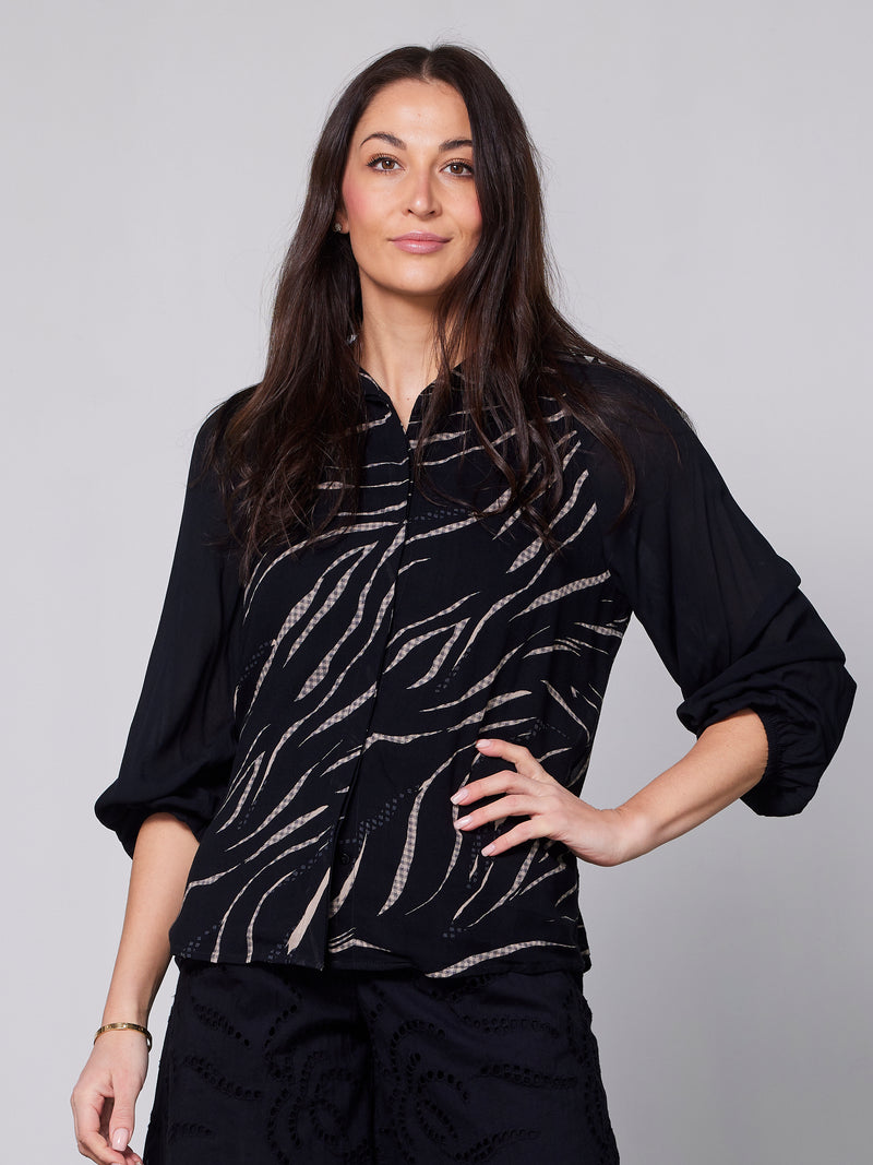 NÜ Chemise YRSA Chemises 125 Seasand mix