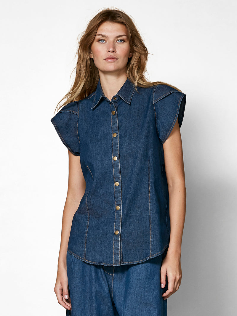 NÜ Chemise ZIGA Chemises 486 Denim