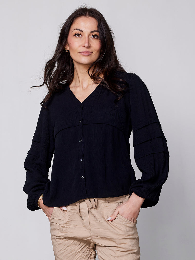 NÜ Chemise ZURI Chemises Noir