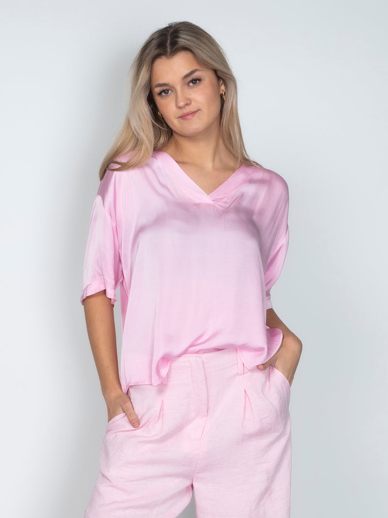 NÜ Chemisier ODELINE Blouses 634 Pink Mist