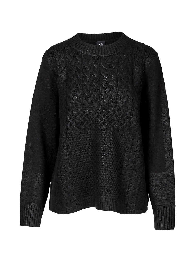 NÜ Chemisier tricot VIBE Tricots 000 Black mix