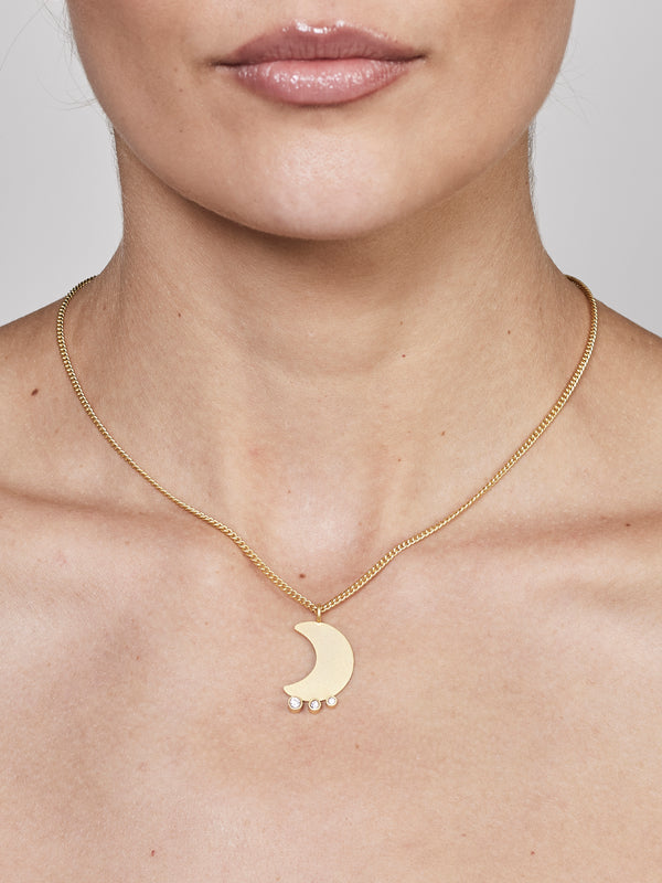 NÜ Collier Moons n° 2 Jewellery 011 Gold