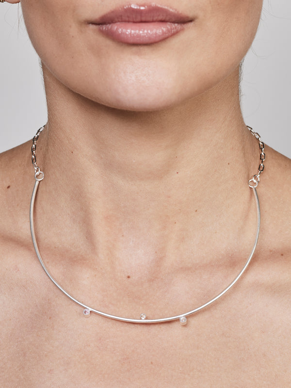 NÜ Collier Planets n° 1 Jewellery 022 Silver