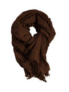 NÜ Écharpe HOPE Large Foulards 224 Dark Brown