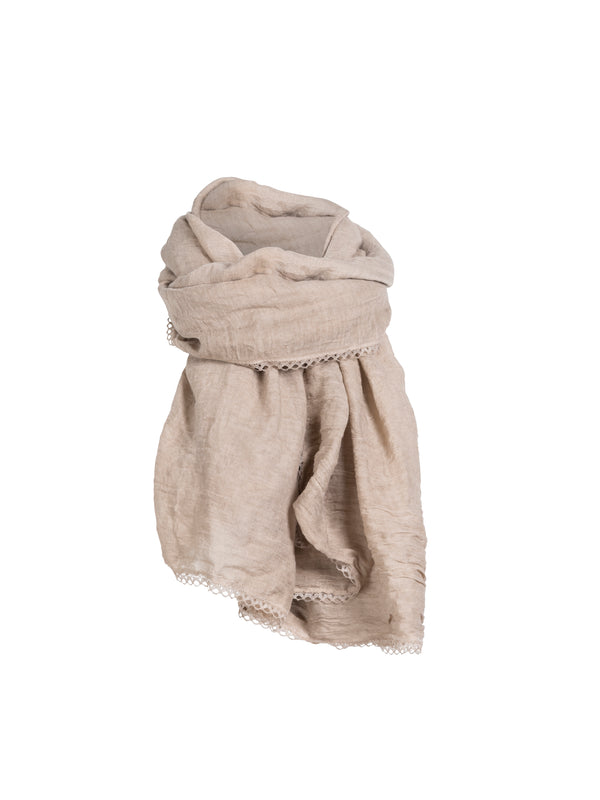 NÜ Écharpe ZALA Foulards 150 Sand mix
