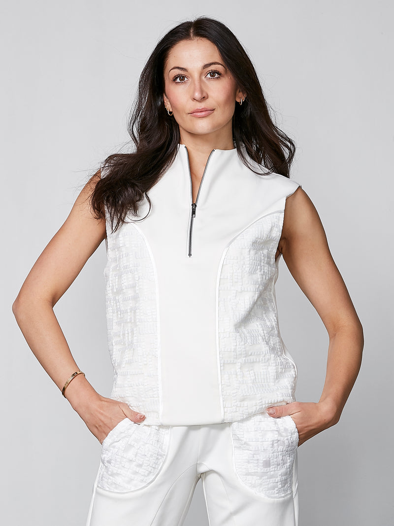 NÜ Gilet YARIN Gilets 110 Creme