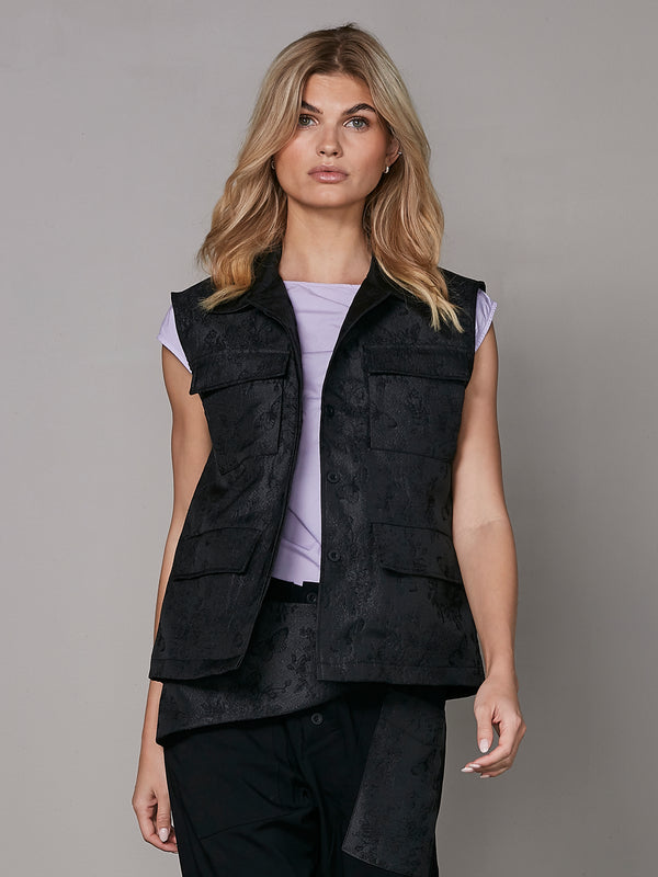 NÜ Gilet YURI Gilets Noir