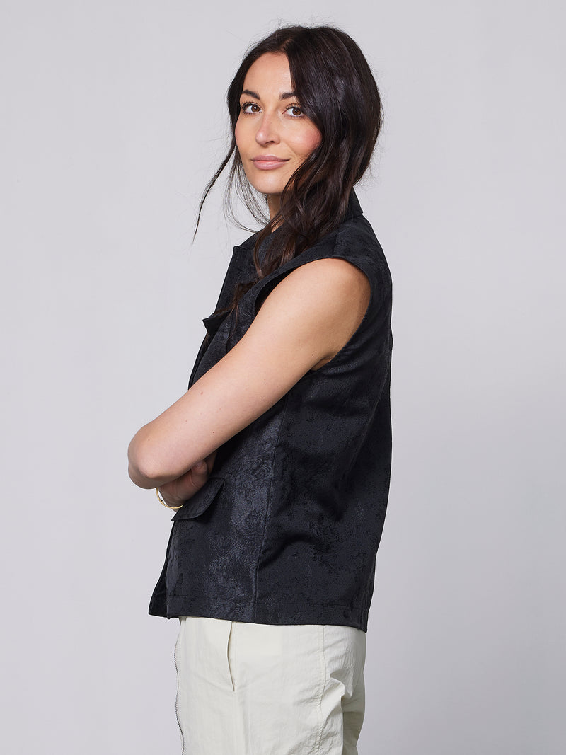 NÜ Gilet YURI Gilets Noir