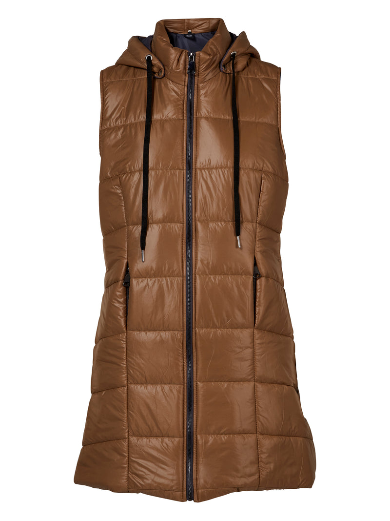 NÜ Gilet long matelassé OASE Gilets 240 Wet sand