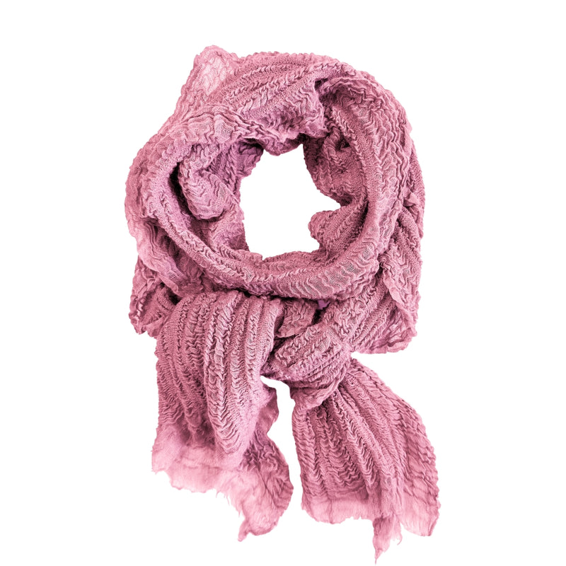 NÜ Hally small scarf Foulards 634 Pink Mist