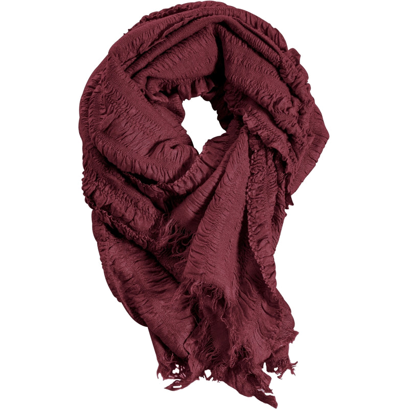 NÜ Hally small scarf Foulards 685 Berry red