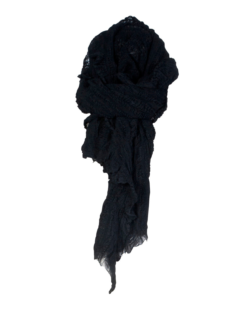 NÜ Hally small scarf Foulards Noir