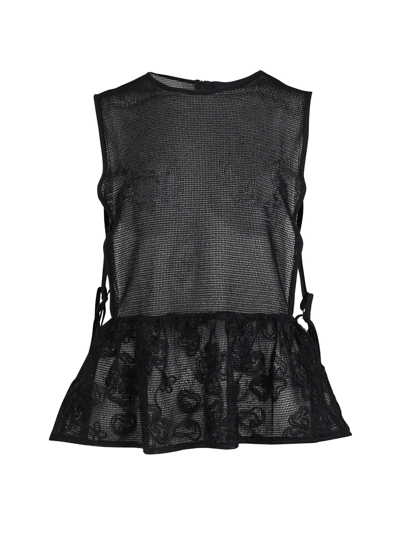 NÜ Haut YALDA Débardeurs et t-shirts Noir