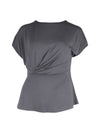 NÜ Haut YASMI Débardeurs et t-shirts 987 dark grey