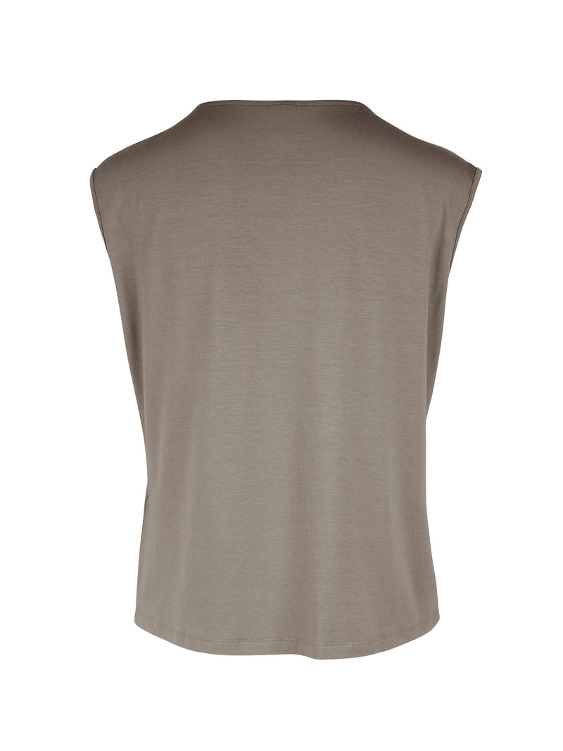 NÜ Haut YASMI Débardeurs et t-shirts 230 Mud