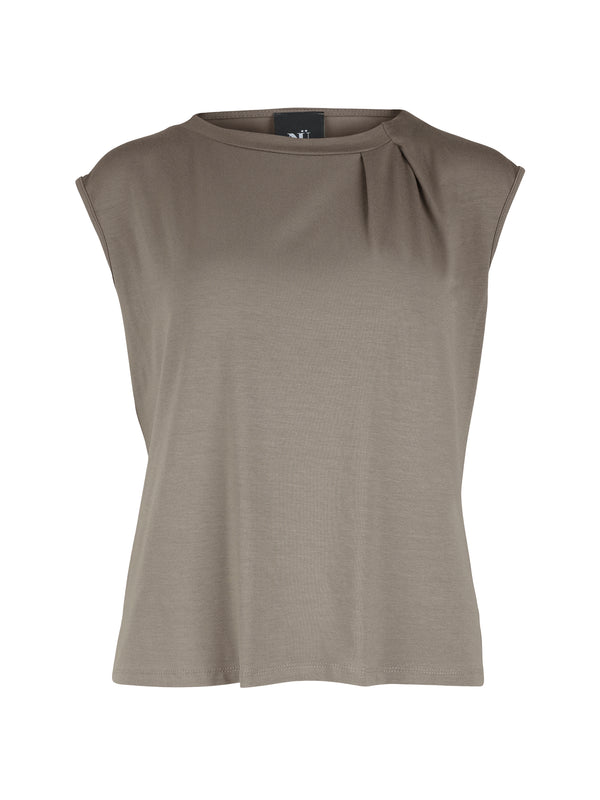 NÜ Haut YASMI Débardeurs et t-shirts 230 Mud