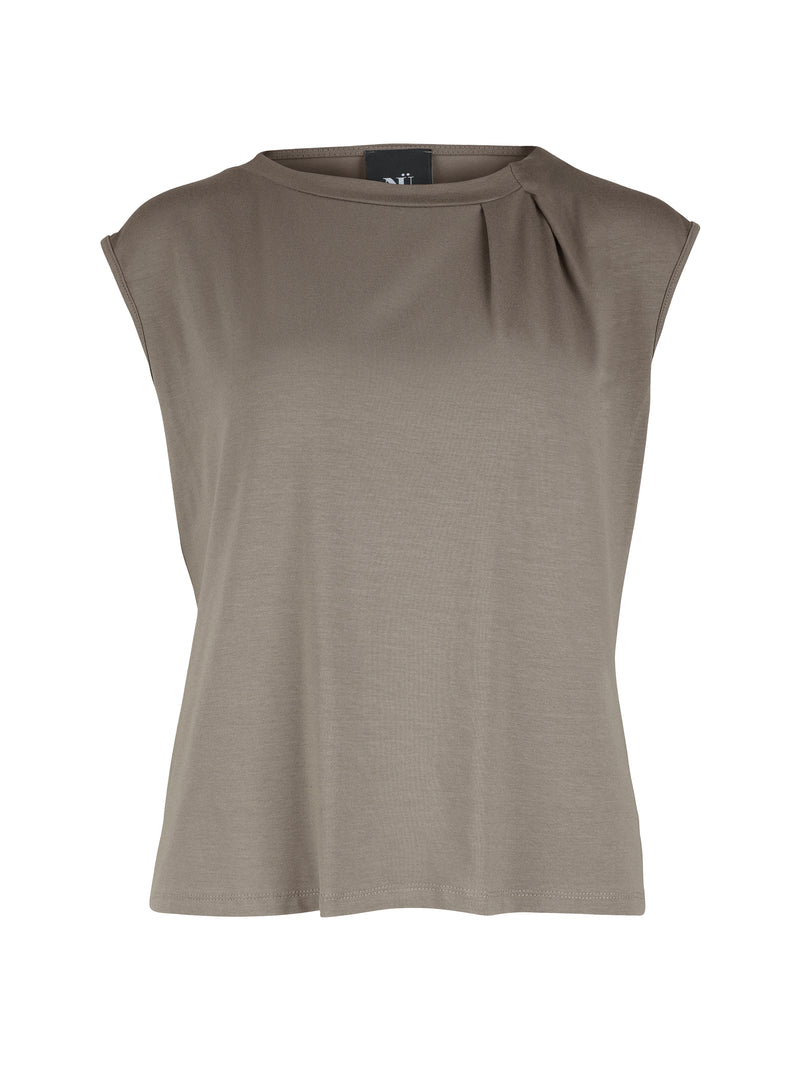 NÜ Haut YASMI Débardeurs et t-shirts 230 Mud