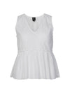 NÜ Haut ZELMA Débardeurs et t-shirts 110 Creme