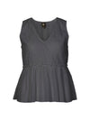 NÜ Haut ZELMA Débardeurs et t-shirts 987 dark grey
