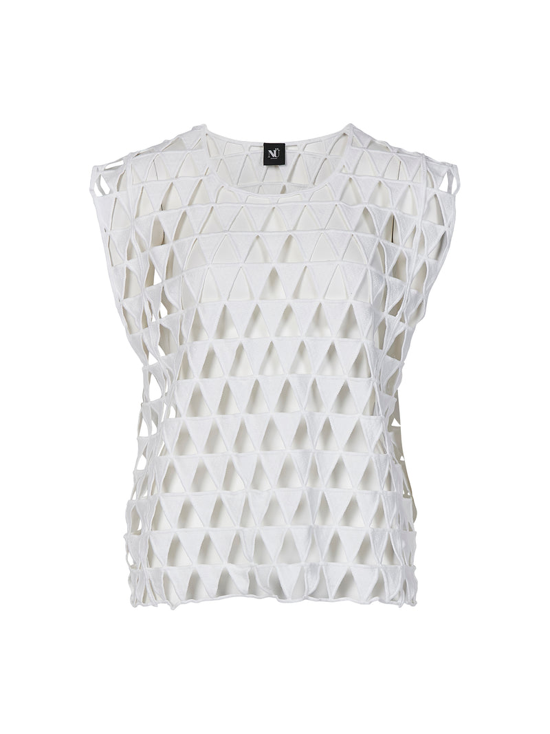 NÜ Haut ZENA Débardeurs et t-shirts 110 Creme