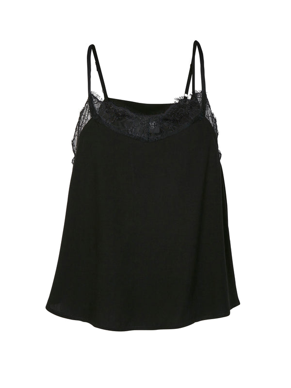 NÜ Haut ZENIA Débardeurs et t-shirts Noir