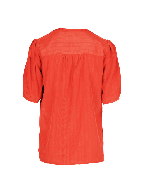NÜ Haut à rayures TIPPIE Hauts et t-shirts 627 Bright red
