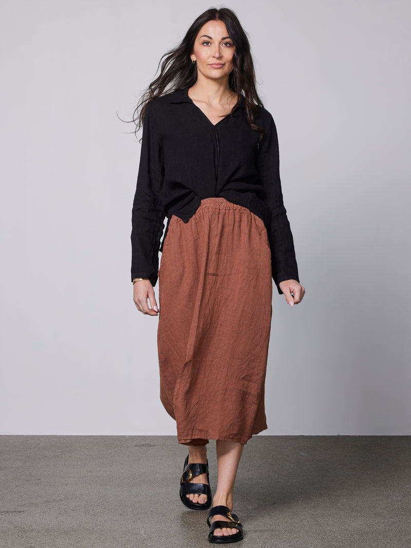 NÜ Jupe POLETTE Jupes 286 Mocca Mousse