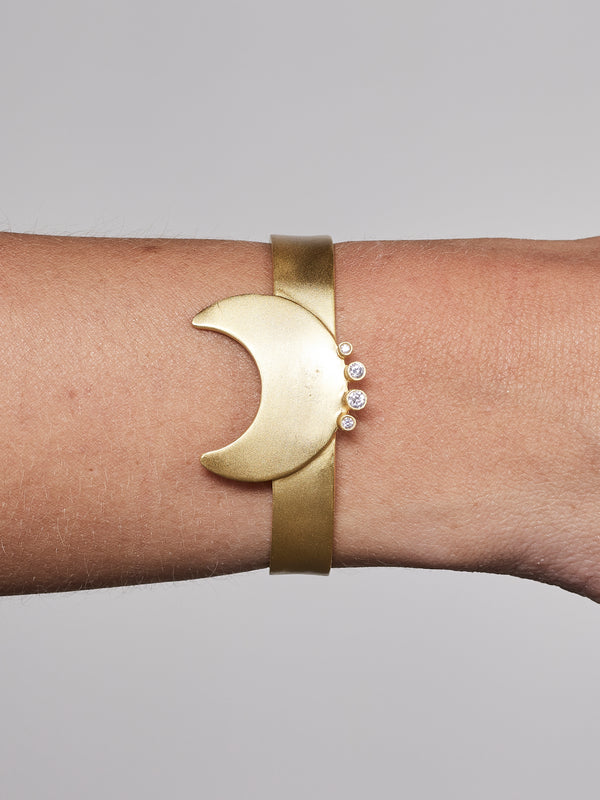 NÜ Moons N° 1 Bracelet Rigide Jewellery 011 Gold