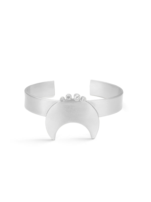 NÜ Moons N° 1 Bracelet Rigide Jewellery 022 Silver