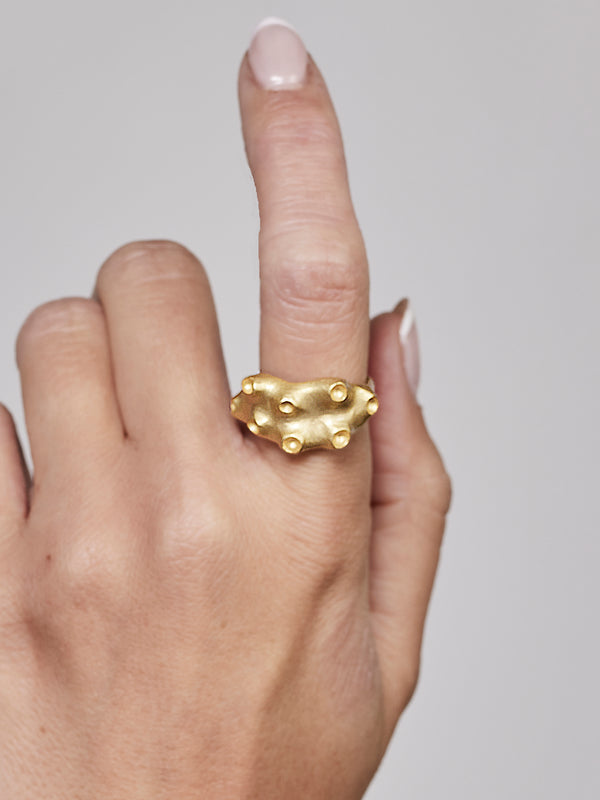 NÜ Moonwalk n° 1 Anneau Jewellery 011 Gold