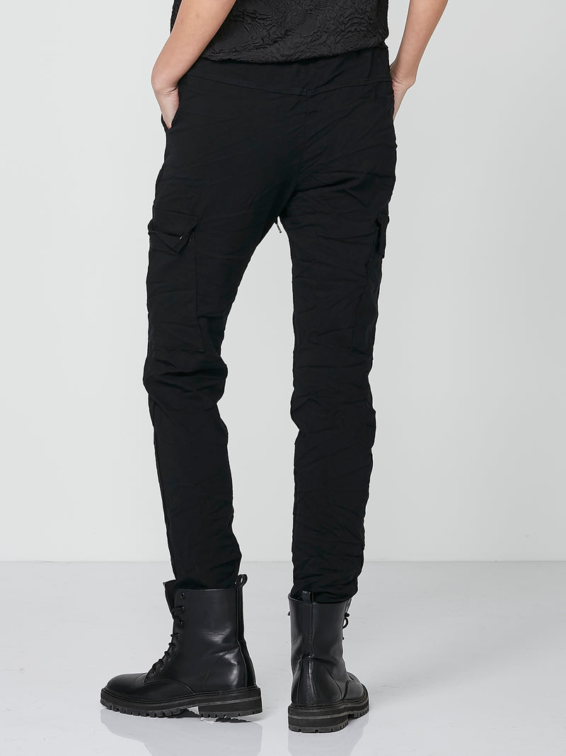 NÜ Pantalon CARMEN Pantalons 000 Solid black