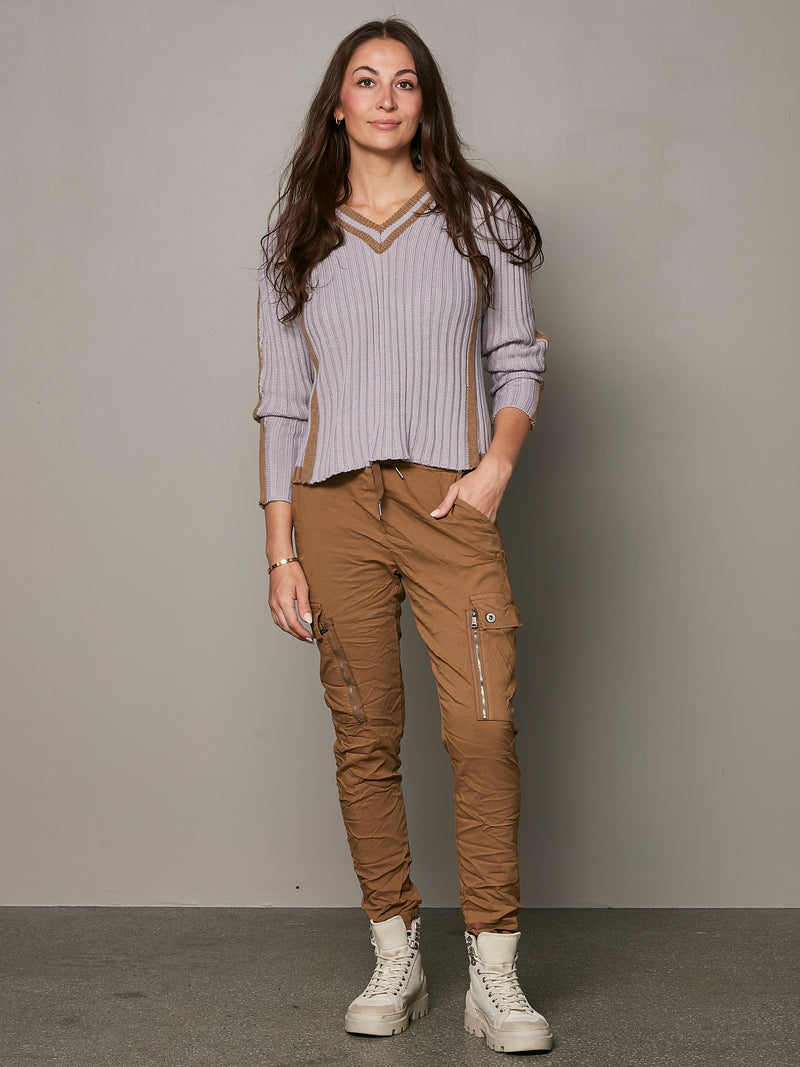 NÜ Pantalon CARMEN Pantalons 150 Sand