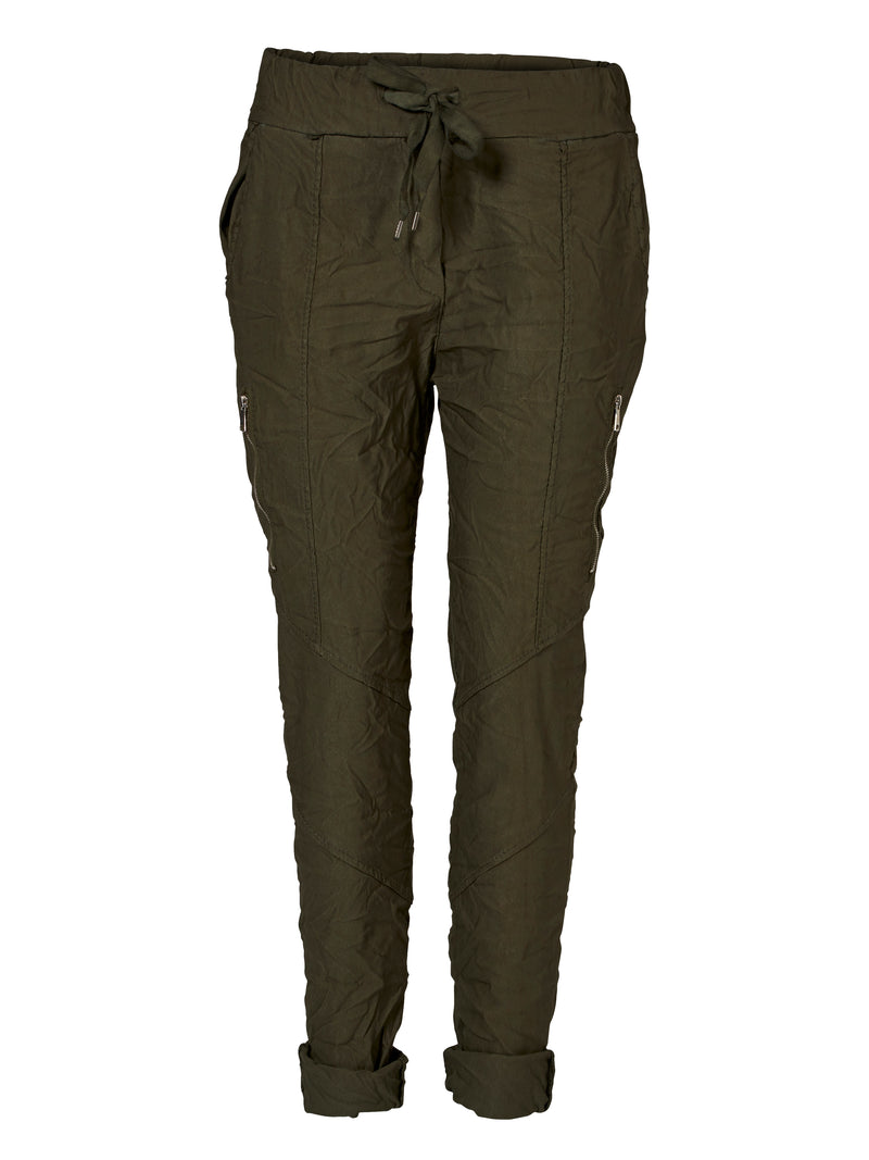 NÜ Pantalon CARMEN ODA Pantalons 308 Cactus Green