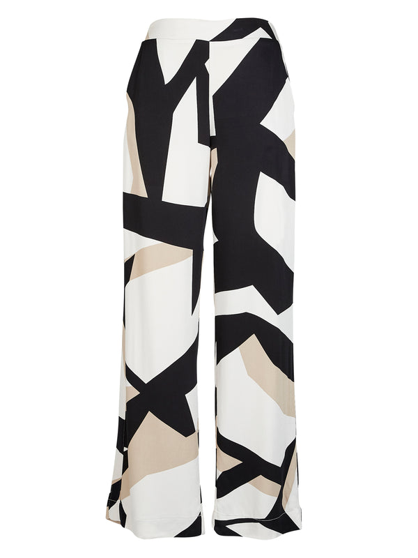 NÜ Pantalon ELINA ZOE Pantalons 000 Black mix