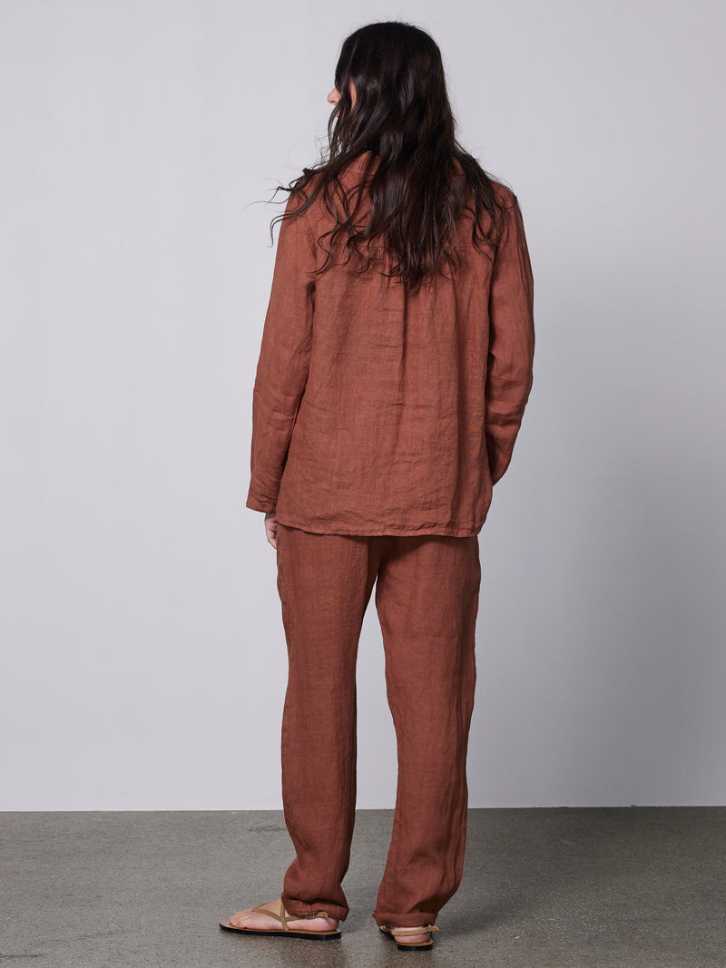NÜ Pantalon POLETTE Pantalons 286 Mocca Mousse