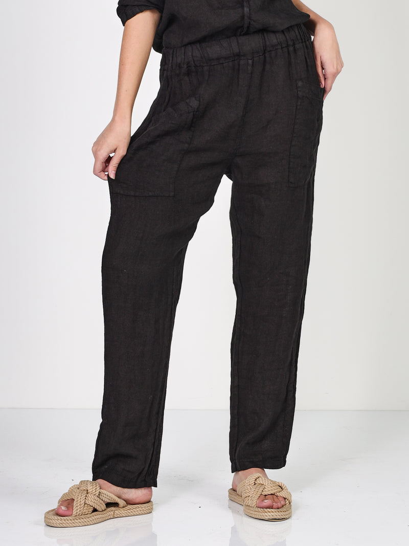 NÜ Pantalon POLETTE Pantalons Noir