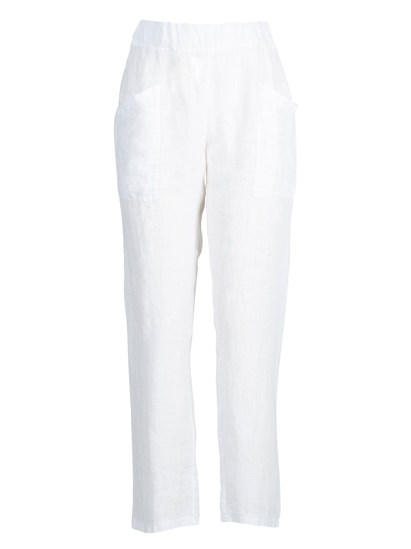 NÜ Pantalon POLETTE Trousers Blanc