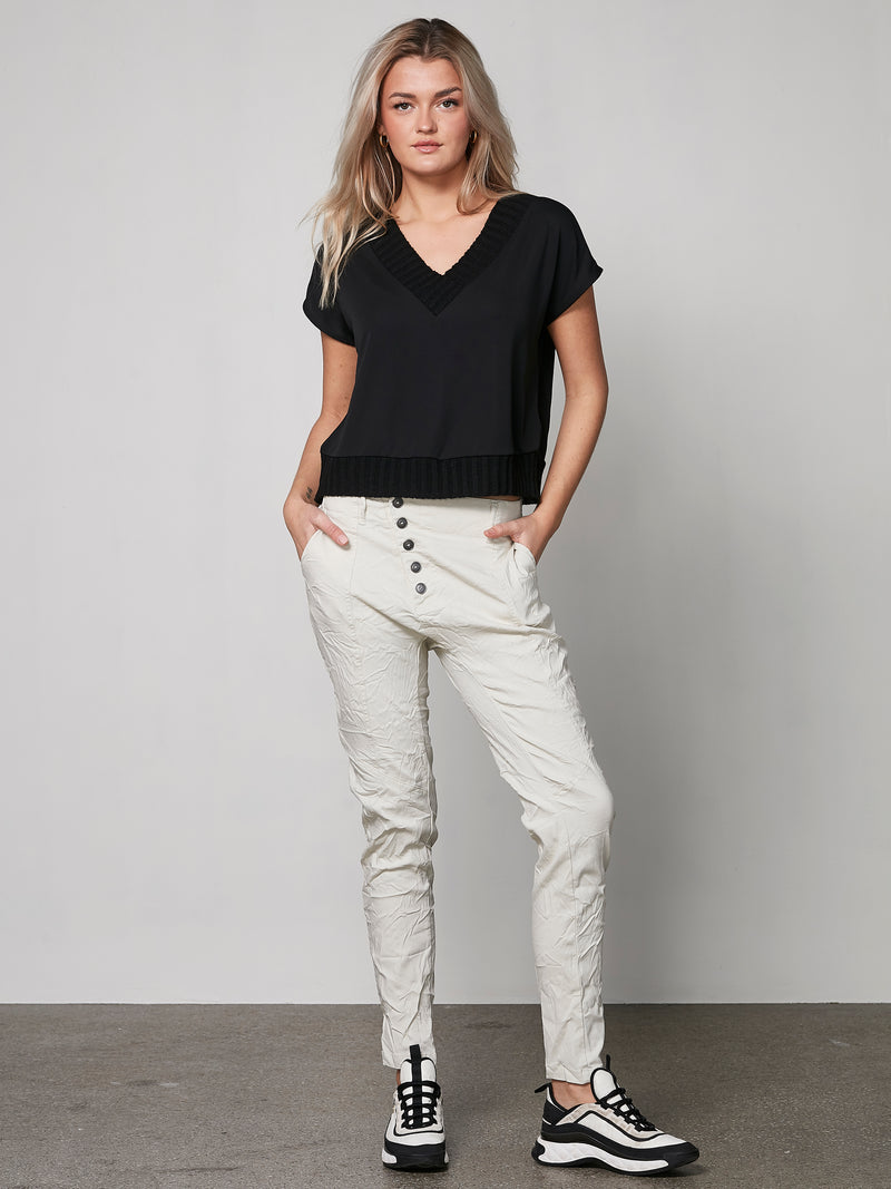 NÜ Pantalon TRILLE Pantalons 112 Bone