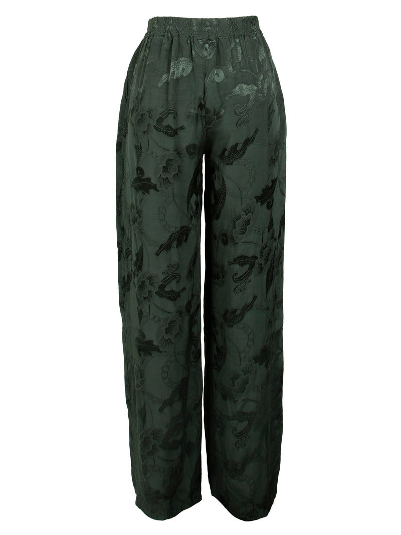 NÜ Pantalon VAVA Pantalons 358 Green Absolute