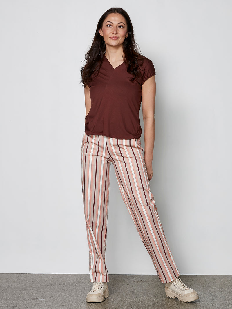 NÜ Pantalon YUSI Pantalons 646 Peach Puff mix