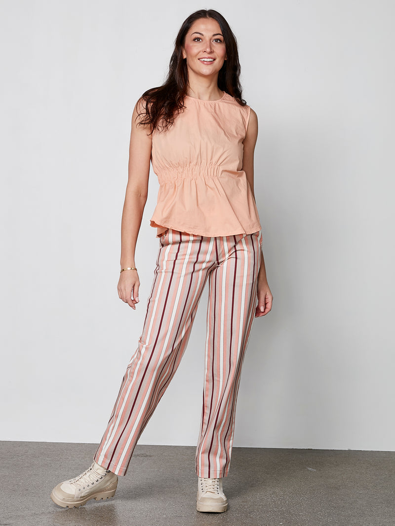 NÜ Pantalon YUSI Pantalons 646 Peach Puff mix