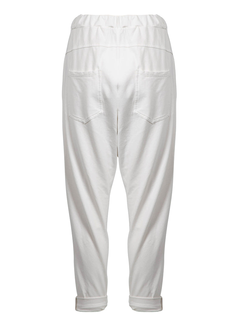 NÜ Pantalon bouffant GITHA Pantalons Blanc