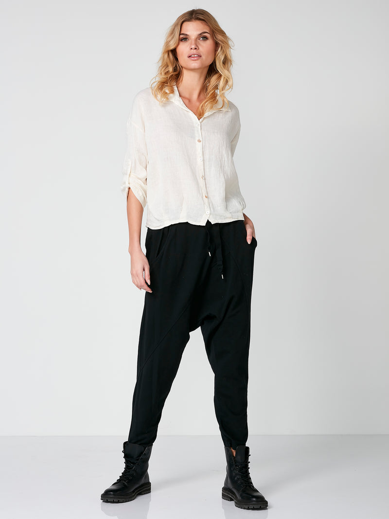 NÜ Pantalon bouffant GITHA Pantalons Noir